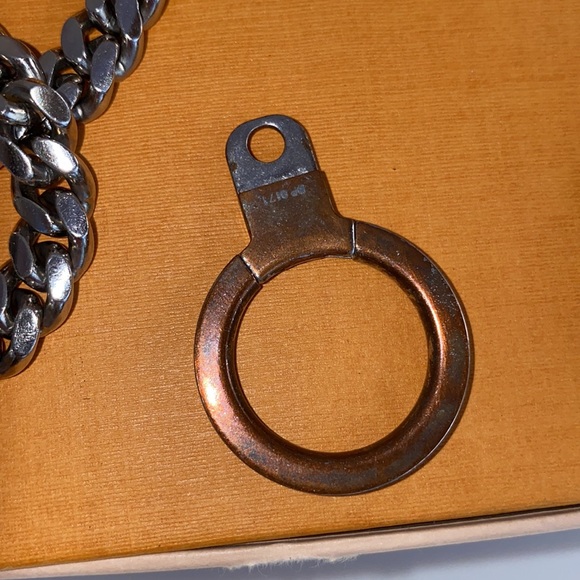 Rare Authentic Louis Vuitton Wallet Chain and Keychain 2 items 25.5” Unisex - Picture 17 of 17